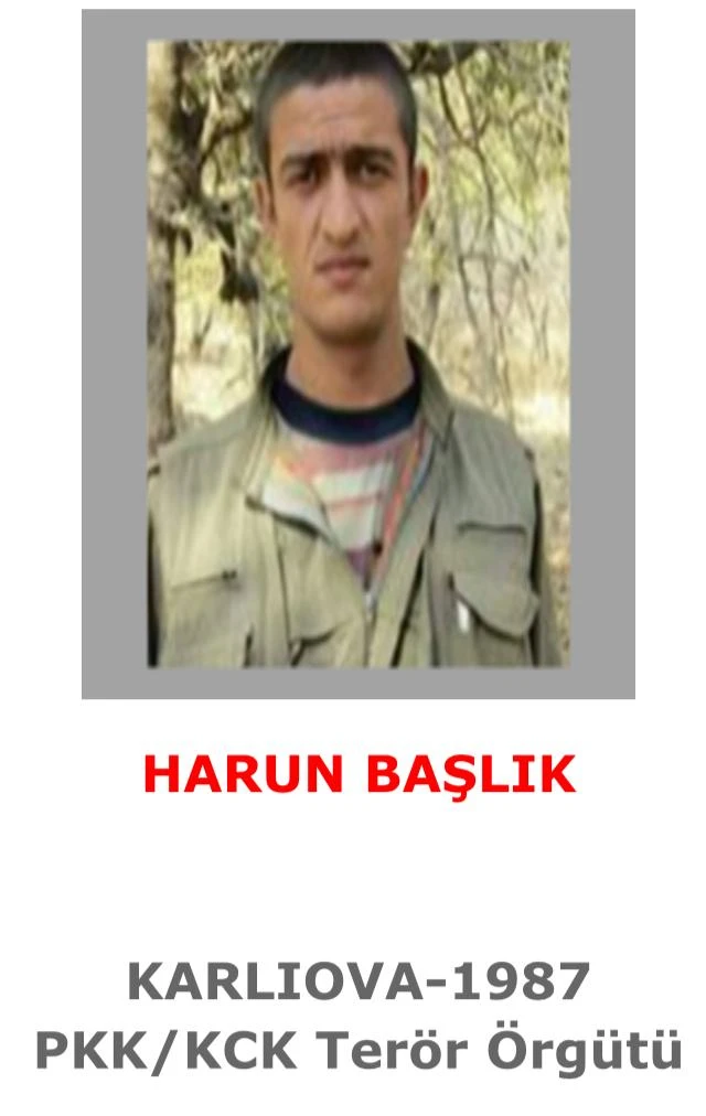 Harun Başlık etkisiz hale getirildi